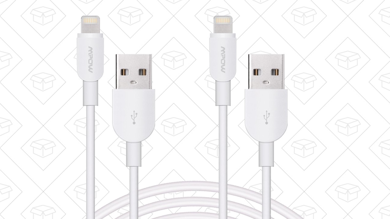 Mpow Lightning Cable, $4 with code IHKTA559 | 2-Pack Mpow Lightning Cable, $8